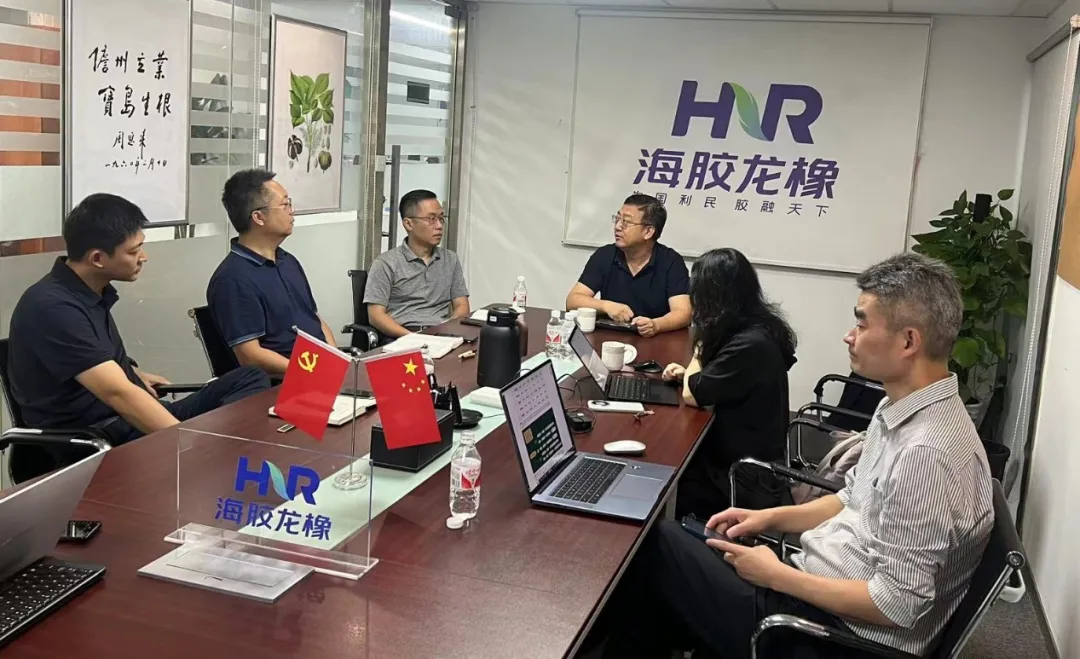 楊宇率隊(duì)赴上海龍橡調(diào)研座談